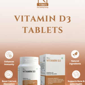 RVibes Vitamin D3 Tablets 600 IU (30 Tablets)