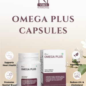 RVibes Omega Plus Capsules (30 Capsules)