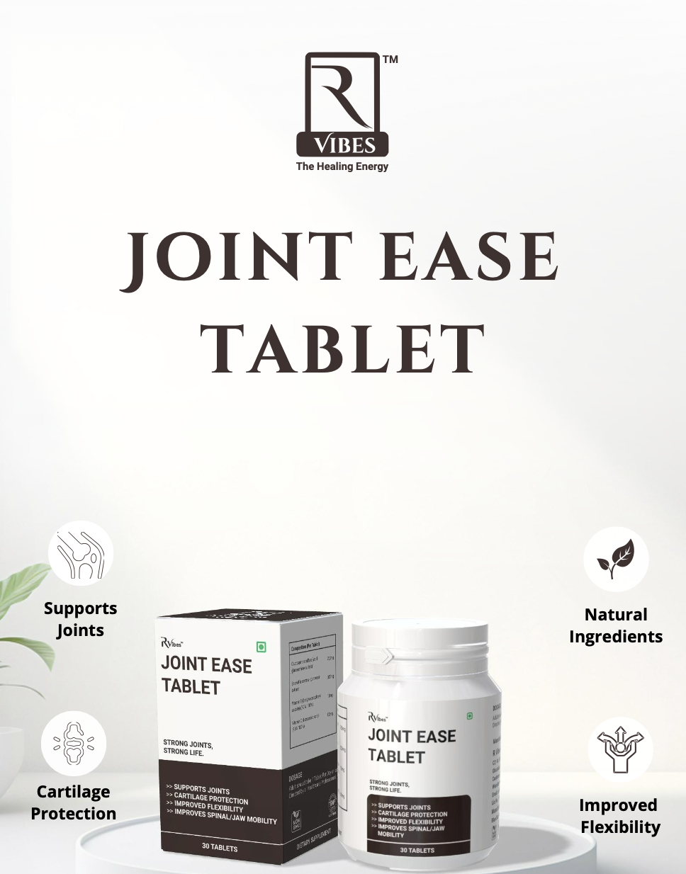 RVibes Joint Ease Tablet (30 Tablets)