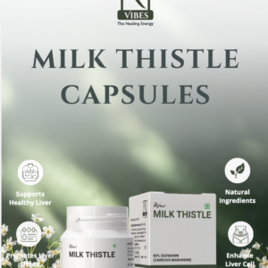 RVibes Milk Thistle Capsules (30 Capsules)