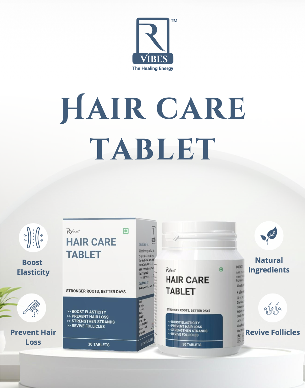RVibes Hair Care Tablets (30 Tablets)