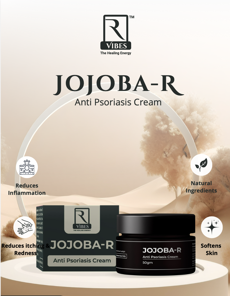 Jojoba-R Anti Psoriasis Cream (50g)