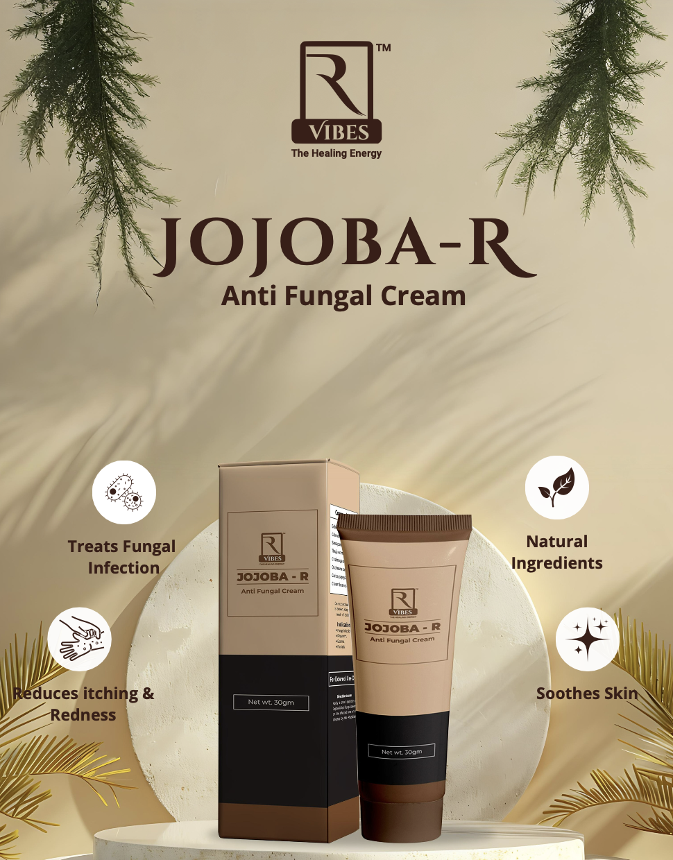 Jojoba-R Anti Fungal Cream (30g)