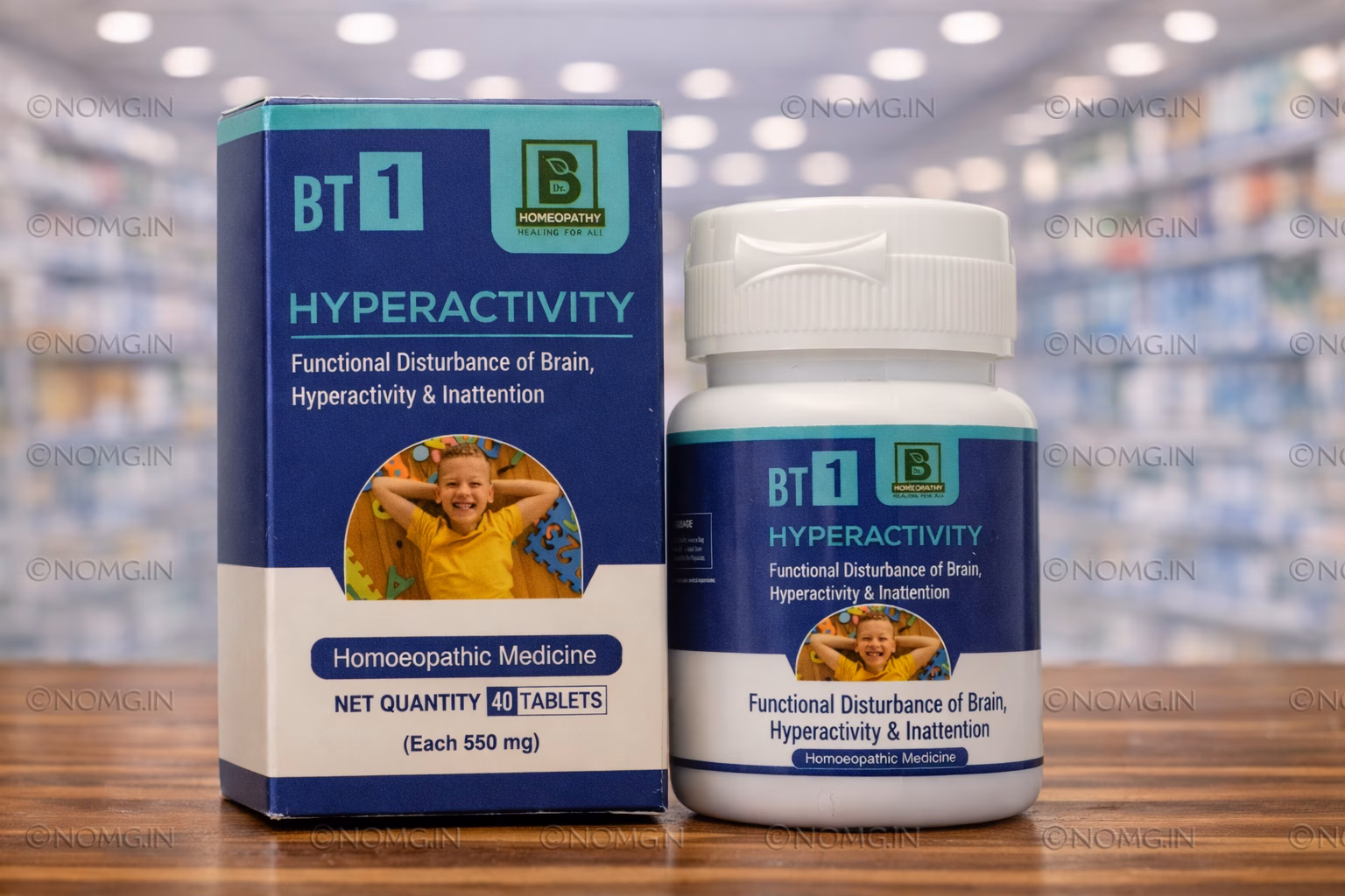 BT-1 Hyperactivity Support (40 Tablets)